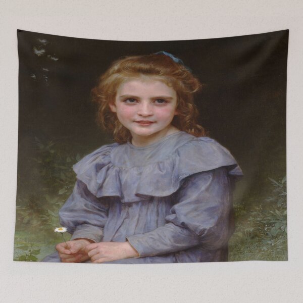 Item preview, William Adolphe Bouguereau - Daisies designed and sold by Vivanne-art.