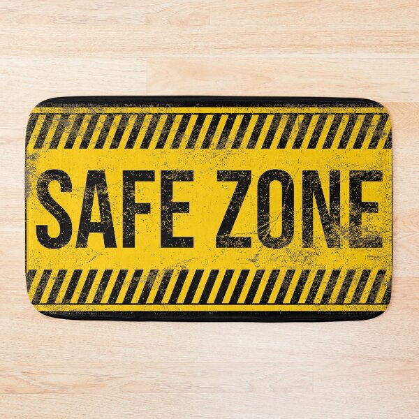 Item preview, Safe zone sign designed and sold by DeliriousSteve.