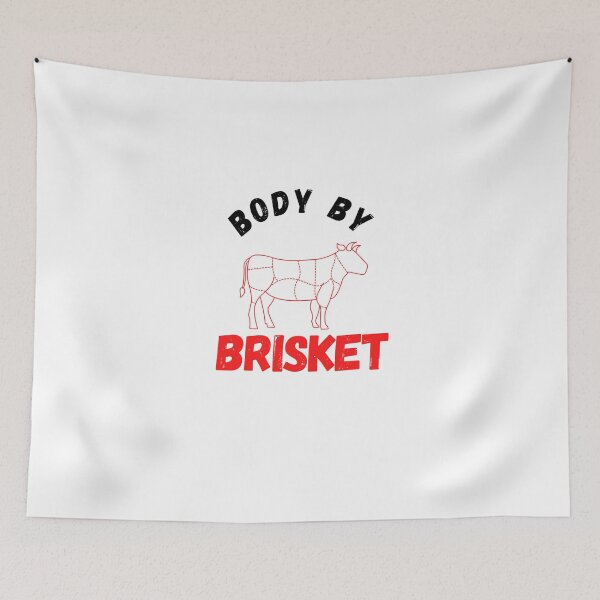 Item preview,   funny by brisket barbeque bbq grilling meat grill beef, funny by, by brisket, funny brisket, funny by brisket, by brisket barbeque, funny by brisket Body By Brisket Tailgate Grill BBQ Grill  designed and sold by 77ART.