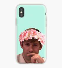 Vinilo o funda para iPhone Jim adornado con las coronas de flores más calientes