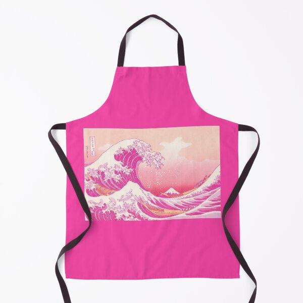 Item preview, Pink The Great Wave off Kanagawa or Under the Wave off Kanagawa designed and sold by ellebackup.