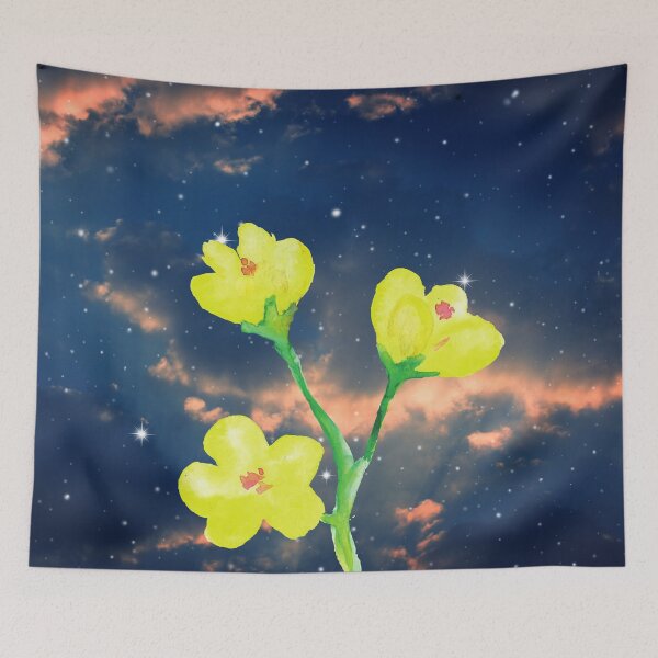 Item preview, Buttercup watercolor Evenings designed and sold by deepgoa.