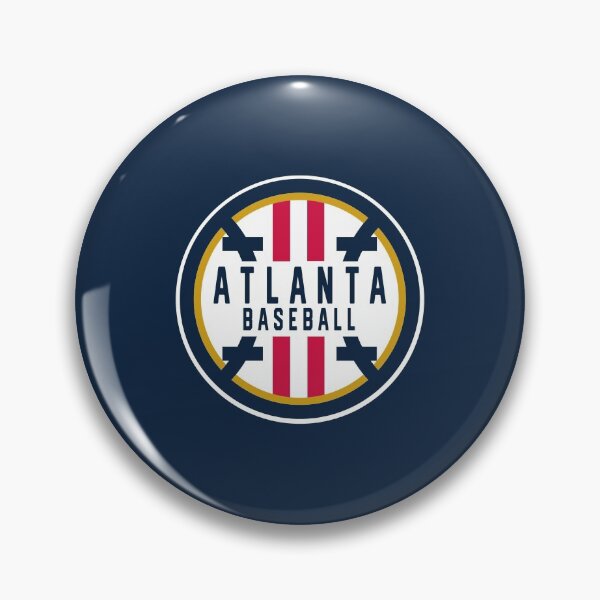 Item preview, Minimalist Atlanta Baseball Badge Design designed and sold by toutwearapparel.