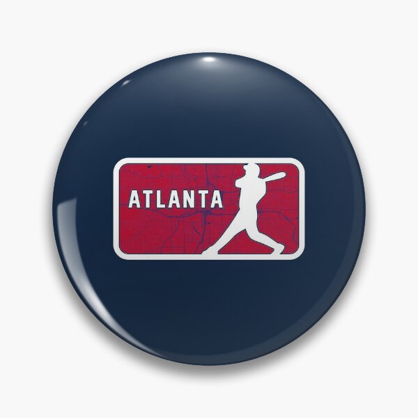 Item preview, Vintage Atlanta Baseball Player Street Map designed and sold by toutwearapparel.
