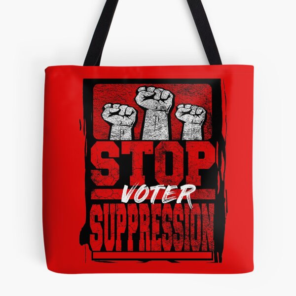 Item preview, Voter Suppression - stop voter suppression - voting rights are human writes - us politics - 2021 designed and sold by Rajpramanik.