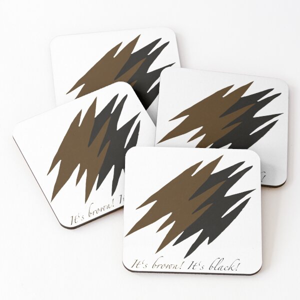 Item preview, It's Brown! It's Black! - Thought Provoking Art designed and sold by SmartDesignByBB.