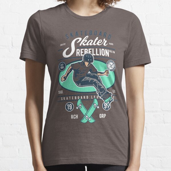 Skateboard Rebellion Essential T-Shirt