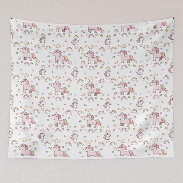 Item preview, Unicorn pattern designed and sold by PowyChu92.