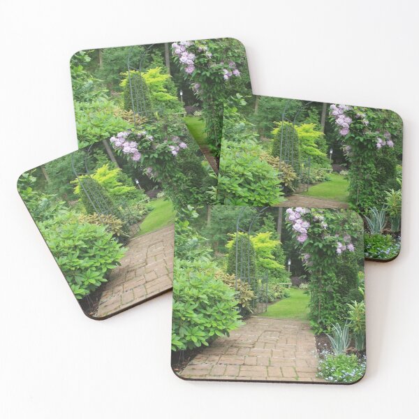 Item preview, Birds flying on branches in the park, purple flowers, woods scenery designed and sold by zenger2021.