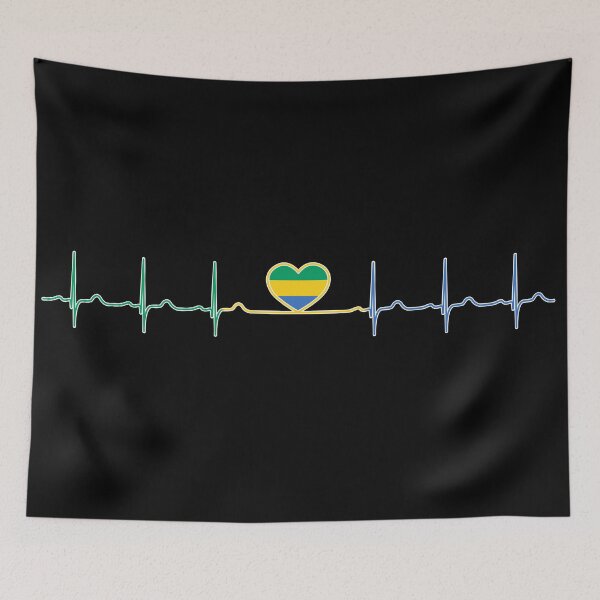 Item preview, Heartbeat Gabon designed and sold by Heartbeatsalad.