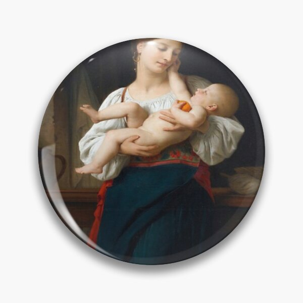 Item preview, William Adolphe Bouguereau - First caress designed and sold by Vivanne-art.