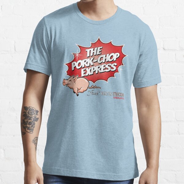"Pork Chop Express Original Logo Brighter Red Variant" Tshirt for