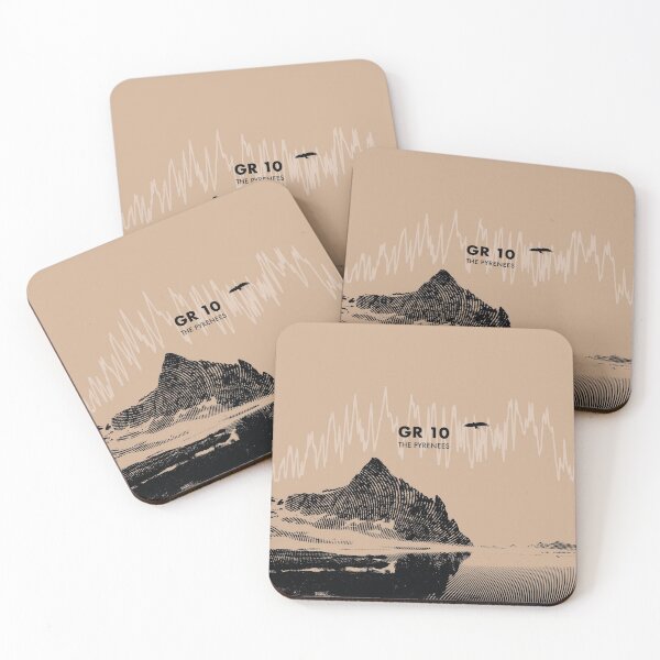 Item preview, The GR 10 Elevation Art - Brown designed and sold by PilgrimageShop.