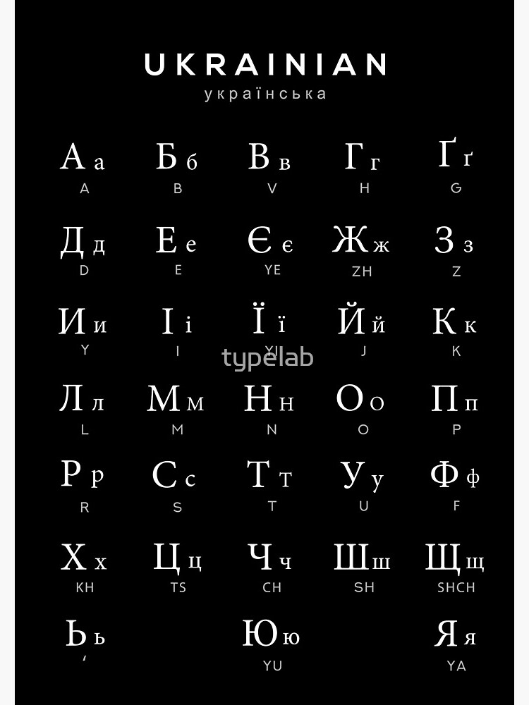 Forgotten Galicia - The Ukrainian Alphabet and the Soft Sign