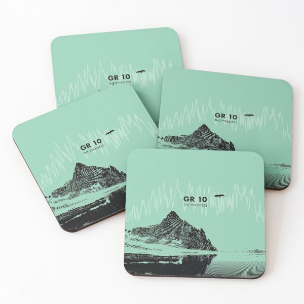 Item preview, The GR 10 Elevation Art - Green designed and sold by PilgrimageShop.