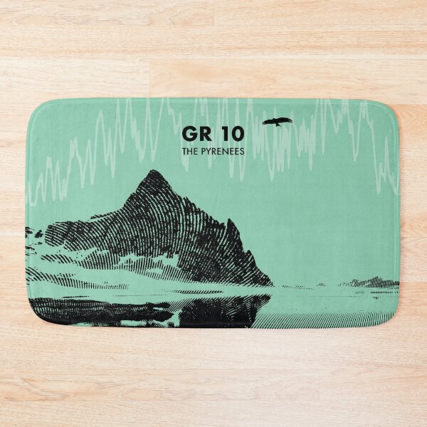 Item preview, The GR 10 Elevation Art - Green designed and sold by PilgrimageShop.