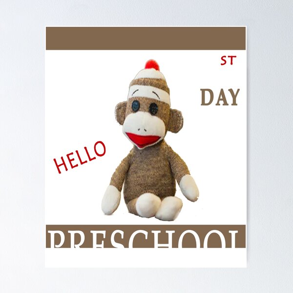 Item preview, Hello Preschool designed and sold by FUNNY-CUTE-ANIMAL LOVER.