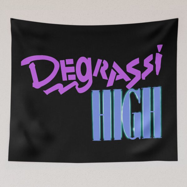 Item preview, Degrassi High (purple on black) designed and sold by SquirrelPants87.
