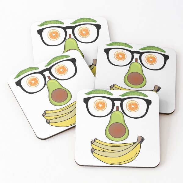 Item preview, Happy Food Face designed and sold by artfulnotebook.