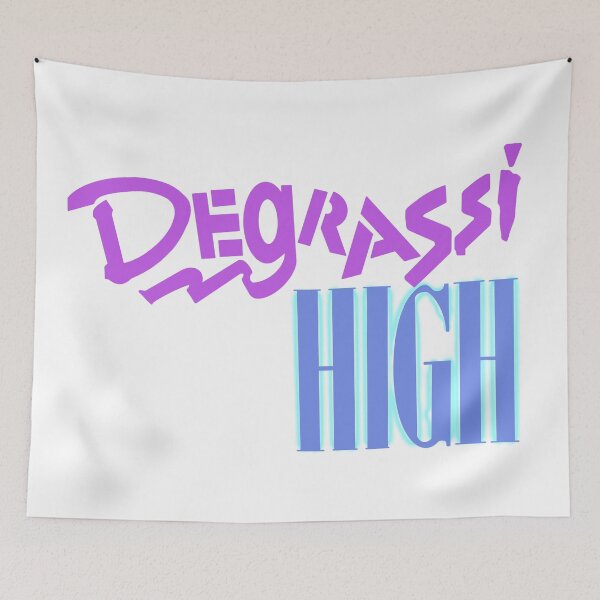 Item preview, Degrassi High (purple on white) designed and sold by SquirrelPants87.