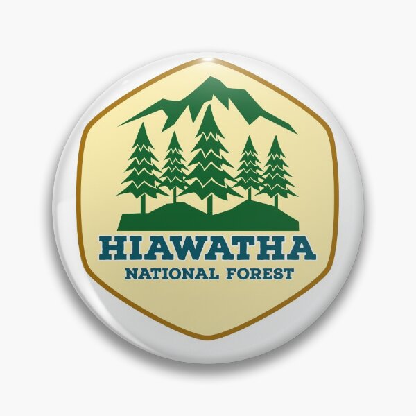 Item preview, Hiawatha National Forest Michigan Vintage Retro Hiking, Camping Adventure designed and sold by tmartinezta.