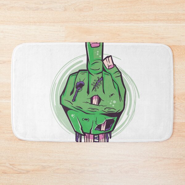 Item preview, Zombie hand flipping off Middle finger  designed and sold by TRIBExSPACE.