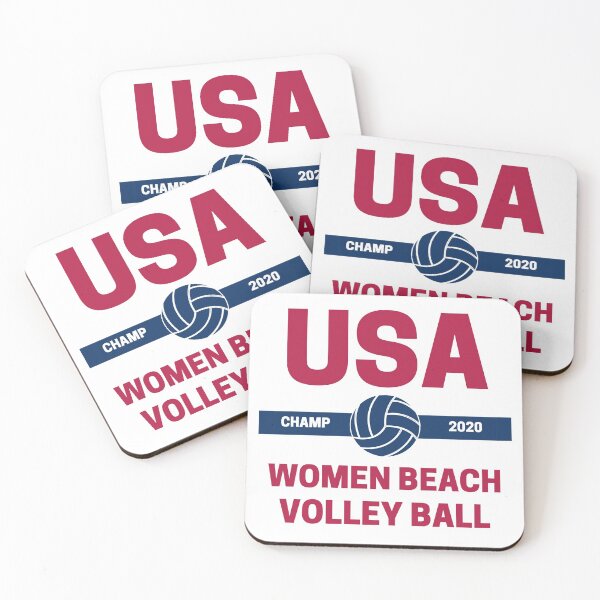 Item preview, USA Women Beach Volleyball Tokyo Champion 2020 designed and sold by chiwapan.