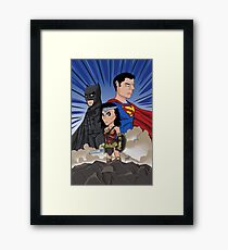 new justice Framed Print