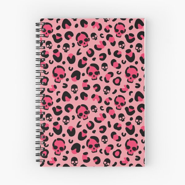 Artikelvorschau, Totenkopf Leopardenmuster auf rosa Hintergrund. entworfen und verkauft von IrinaOstapenko.