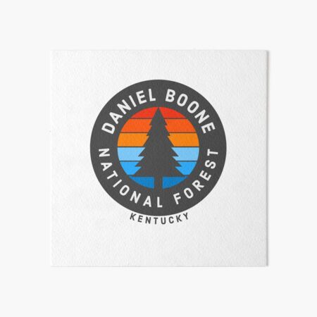 Item preview, Daniel Boone National Forest Kentucky Vintage Retro Hiking, Camping Adventure  designed and sold by tmartinezta.