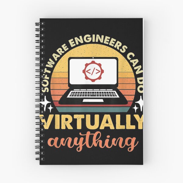 Item preview, Software Engineers Can Do Virtually Anything, Funny gift idea for Software Engineers working from home designed and sold by Theobsessed01.