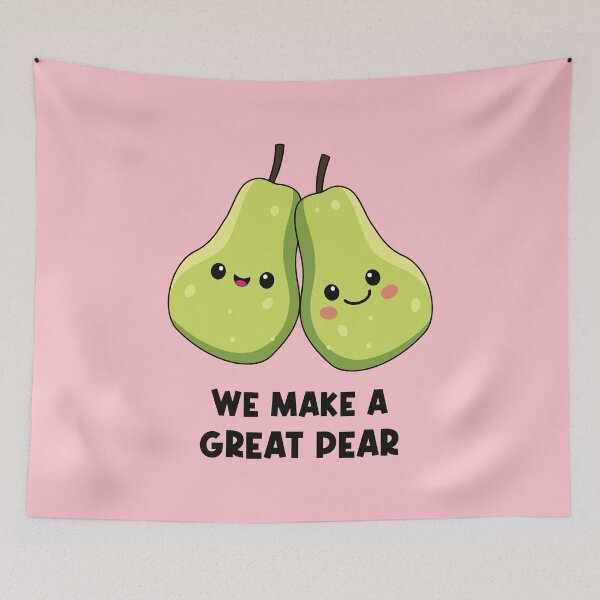 Item preview, We Make a Great Pear - Funny Fruit designed and sold by keeleypost.