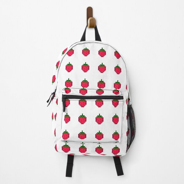 Item preview, Pixel Strawberry Fruit designed and sold by BeardedTree.
