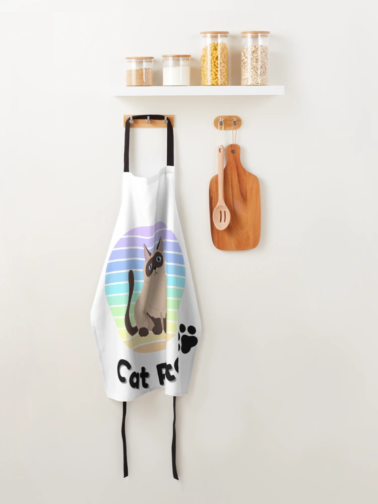 Thumbnail 4 of 6, Apron, Cat Pate designed and sold by RK-Artist.