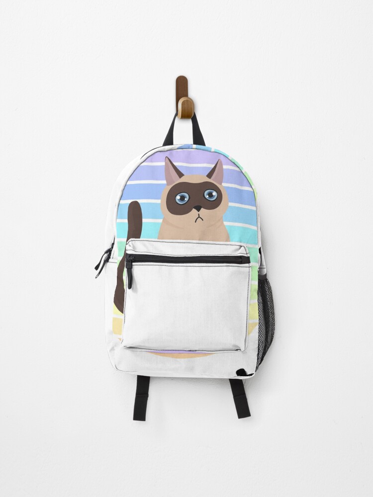 Thumbnail 1 of 3, Backpack, Cat Pate designed and sold by RK-Artist.