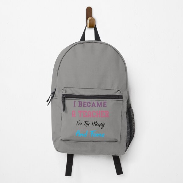 Item preview, I Became A Teacher For The Money And Fame. Great gift for teachers  designed and sold by abdelhak2005.