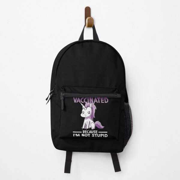 Item preview, Vaccinated Because I'm Not Stupid designed and sold by HalMertz1989.