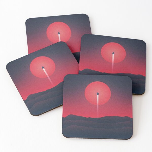 Item preview, Red moon scenery animation artwork  designed and sold by Bkstores.