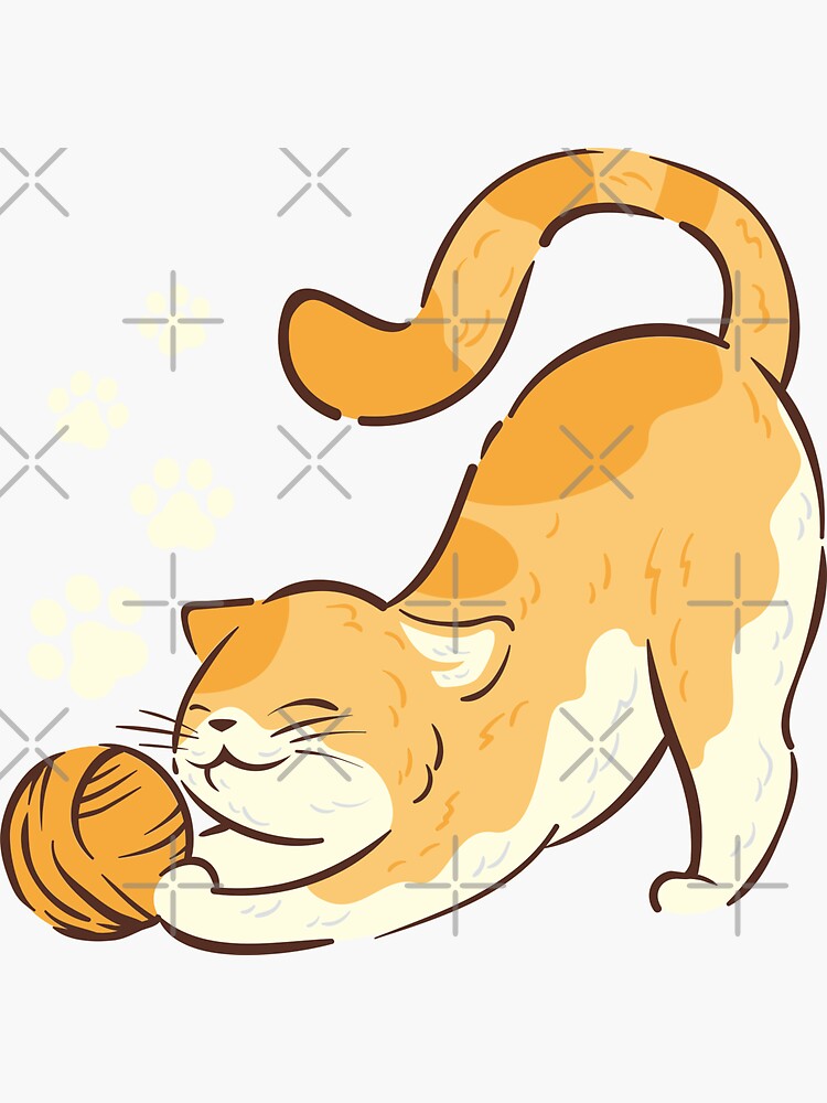 Stray Cat Game Sticker for Sale by Iandems