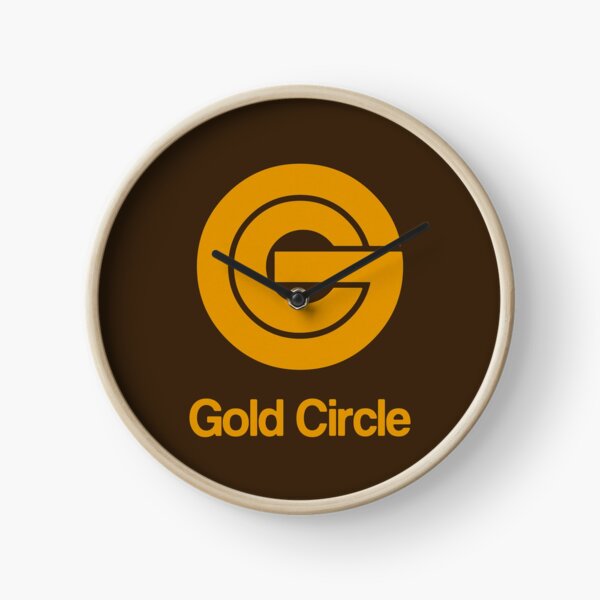 Gold Circle Discount Department Store Clock