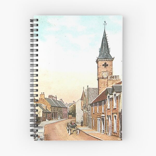 Item preview, Vintage Illustration of High Street, Earlsferry, Fife designed and sold by yourscotland.