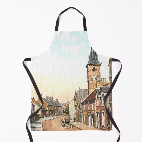 Item preview, Vintage Illustration of High Street, Earlsferry, Fife designed and sold by yourscotland.
