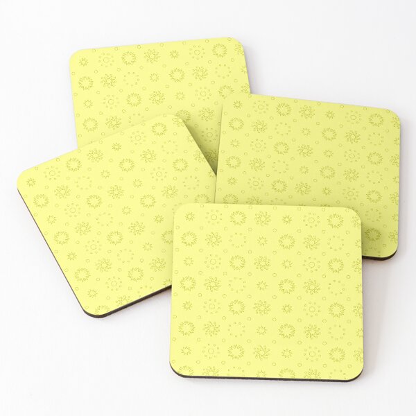 Item preview, Suns and Dots Gold Lines on Yellow Repeat 5748 designed and sold by Art in My Loft.