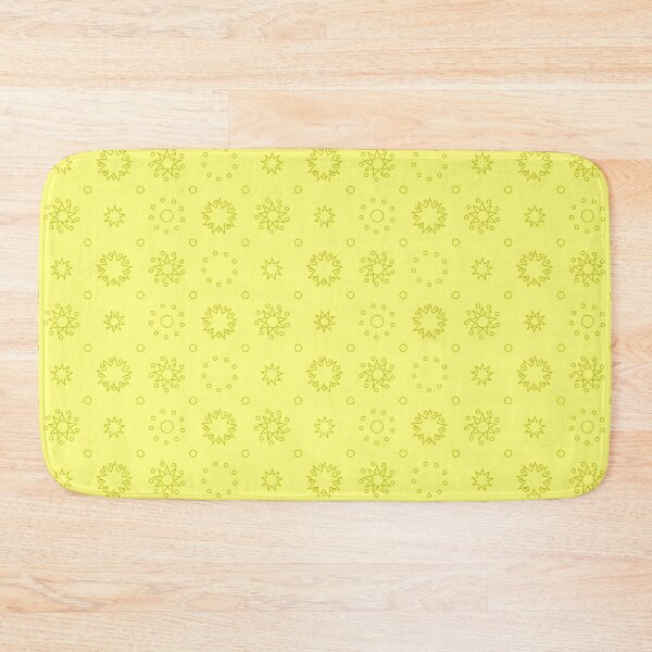 Item preview, Suns and Dots Gold Lines on Yellow Repeat 5748 designed and sold by Art in My Loft.