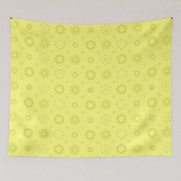 Item preview, Suns and Dots Gold Lines on Yellow Repeat 5748 designed and sold by Art in My Loft.