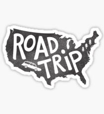 Road Trip USA Sticker