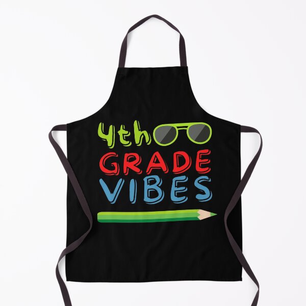 Item preview, 4th Grade Vibes - Fourth Grade - Grade 4 - Back to School - Cute Kids - Funny - Welcome Back - Teacher designed and sold by Sun Sand & Sea Art.