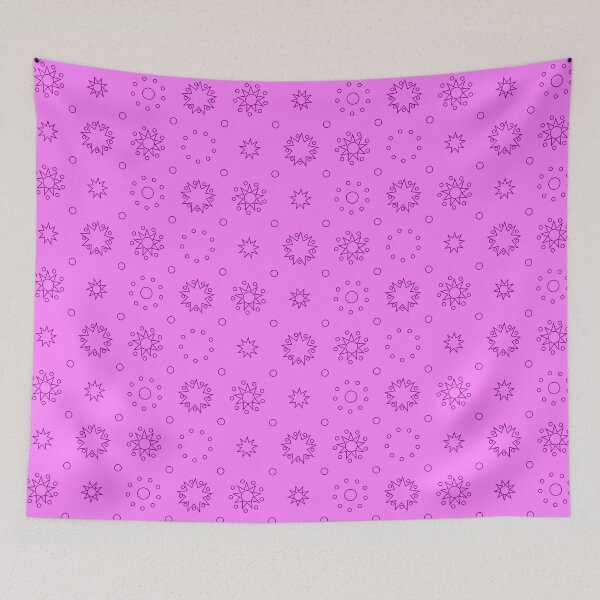 Item preview, Suns and Dots Magenta Lines on Pink Repeat 5748 designed and sold by Art in My Loft.