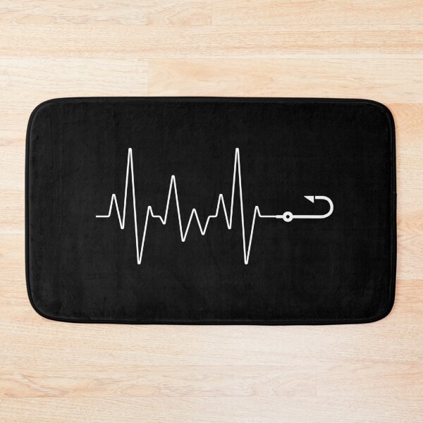 Item preview, Fishing hook heartbeat designed and sold by HROC.