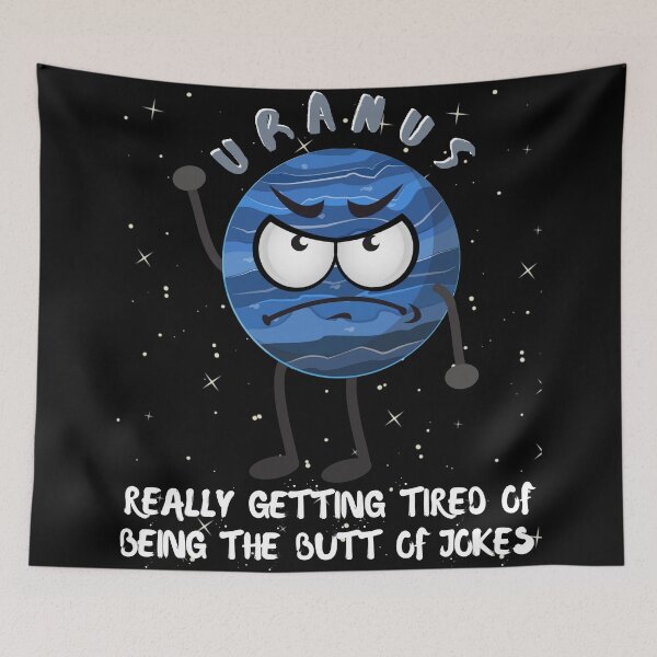Item preview, Uranus Funny Pun designed and sold by Designs By YL.